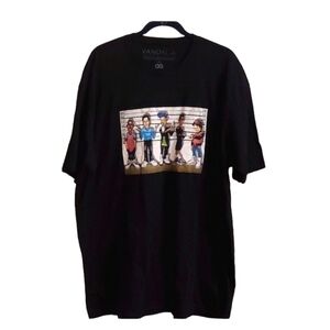 VANDAL-A Black Short Sleeve T Shirt